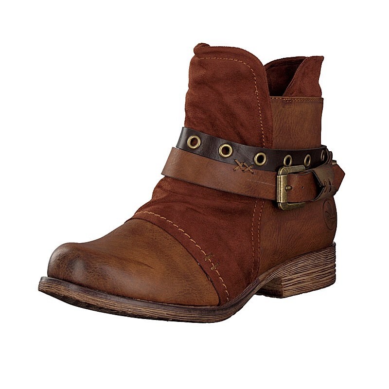 Botas Rieker 90268-22 Para Mulher - Marrom